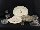 Delphine bone china creamer and sugar, nice 7-1/2