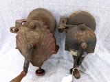 General and other classic bench grinders, larger General one measures 9