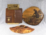 Schoen's Old Lager and Adel Brau Wausau Brewing Co. promotional fan, Prico Concrete Products Inc.