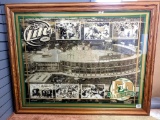 No shipping. Large Miller Lite Packers Lambeau Field 50th anniversary mirror is in great condition