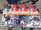 Unchecked Upper deck NBA cards, NLB cards, socker cards, hocky cards, more.