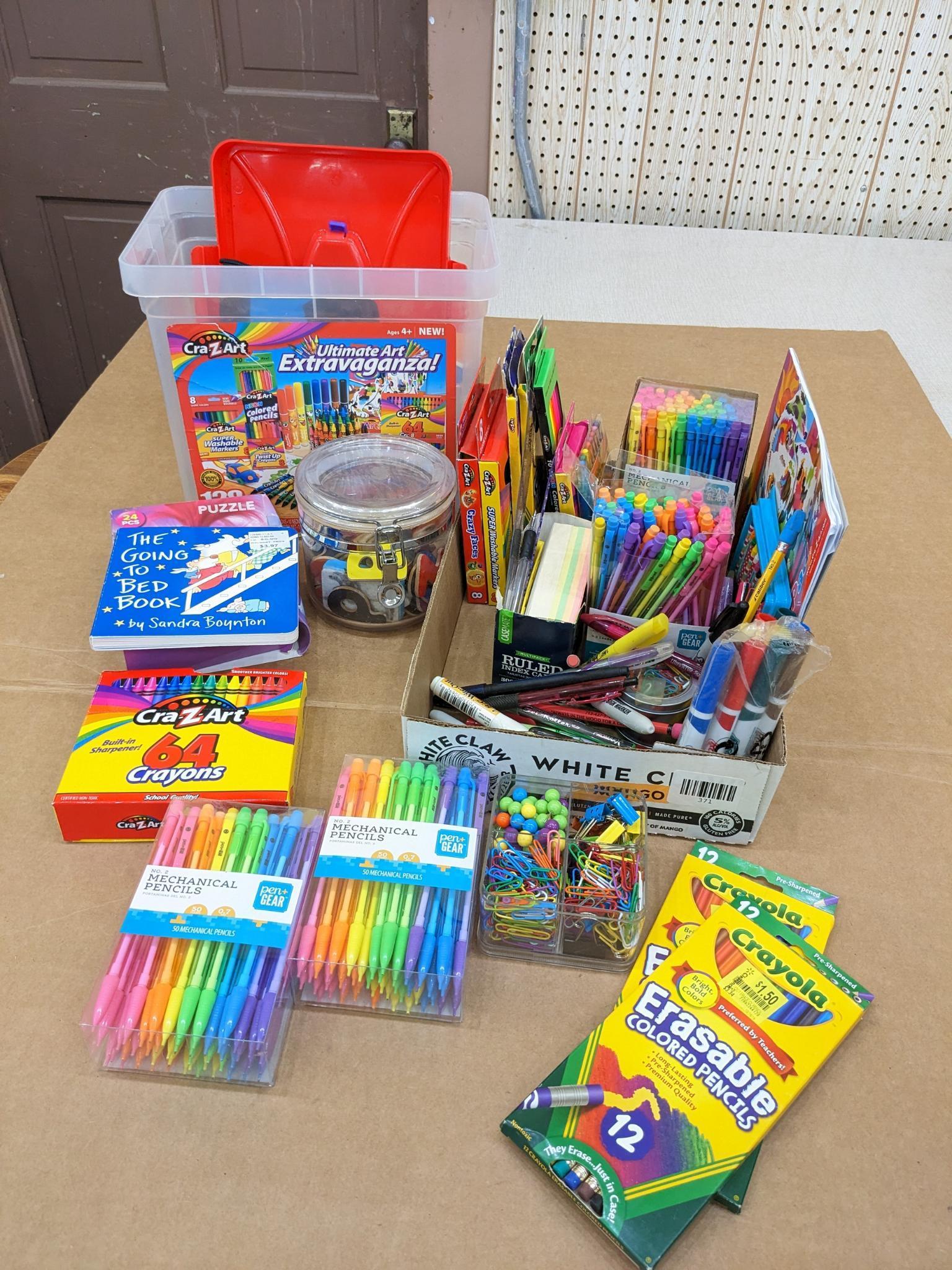 Crayola Erasable Colored Pencils, 24 per Box, 3 Boxes | BIN682424-3