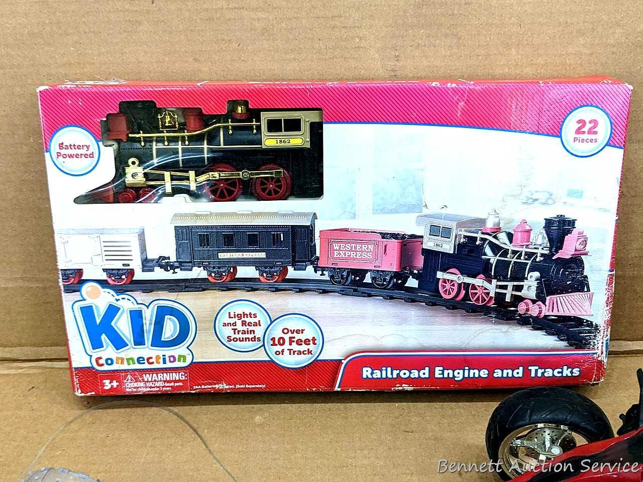 Kid connection railroad engine and tracks sale