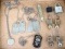 Four sets of tags once belonged to James E. Clark, medical tag and a variety of padlocks, more.