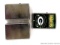 Three Zippo lighters, one with Green Bay Packers logo. All three spark and measure 2-1/4