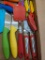 Nice variety of kitchen knives up to 14