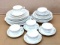 Royal China 22-K Bridal Gold china set and Bancroft 22-K Gold set, both appear incomplete. Some