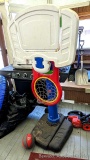 Step 2 adjustable height basketball hoop has a base that can be weighted and comes with a