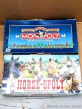 Monopoly games including Horse-opoly, Ultimate Banking Monopoly, Deluxe Monopoly, more.