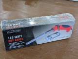 Tool Shop 150 watt hot knife with adjustable temp setting, and different attachments. The hot knife