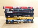 DVDs incl Transformers 3, The Social Network, The Departed, Salt, more.