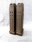Two 40 caliber Glock magazines each with a 15 round capacity. Mags are Austrian manufacture.