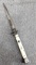 Ships to WI residents only! Switchblade knife measures 10-3/4