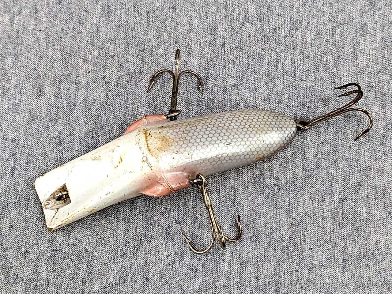 Vintage Mercury Minnow fishing lure is about 4