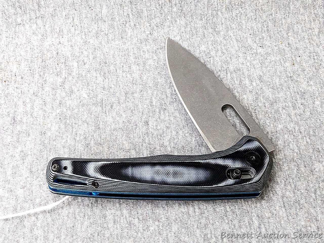 Gerber pocket knife is Model 4660320A. Measures | Proxibid