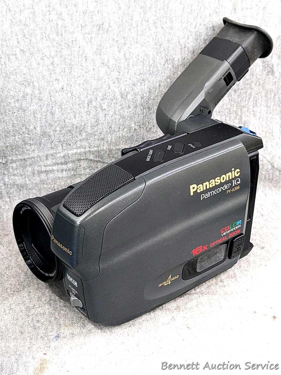 Panasonic Palmcorder IQ, model no PV-A396. | Proxibid