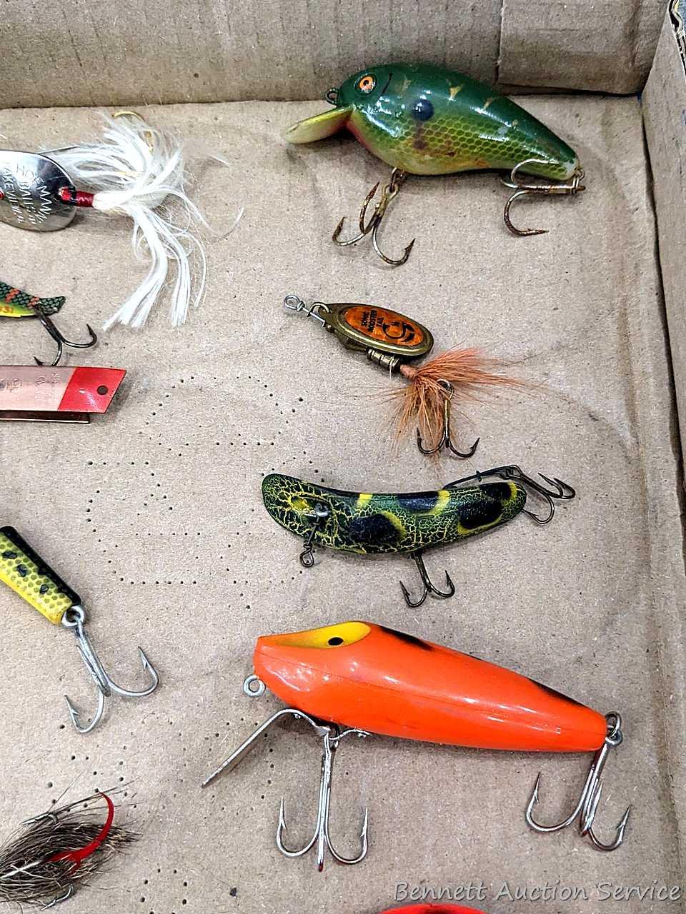 Vintage Fly Fishing Lures  Friends Of Tamarac Wildlife Refuge