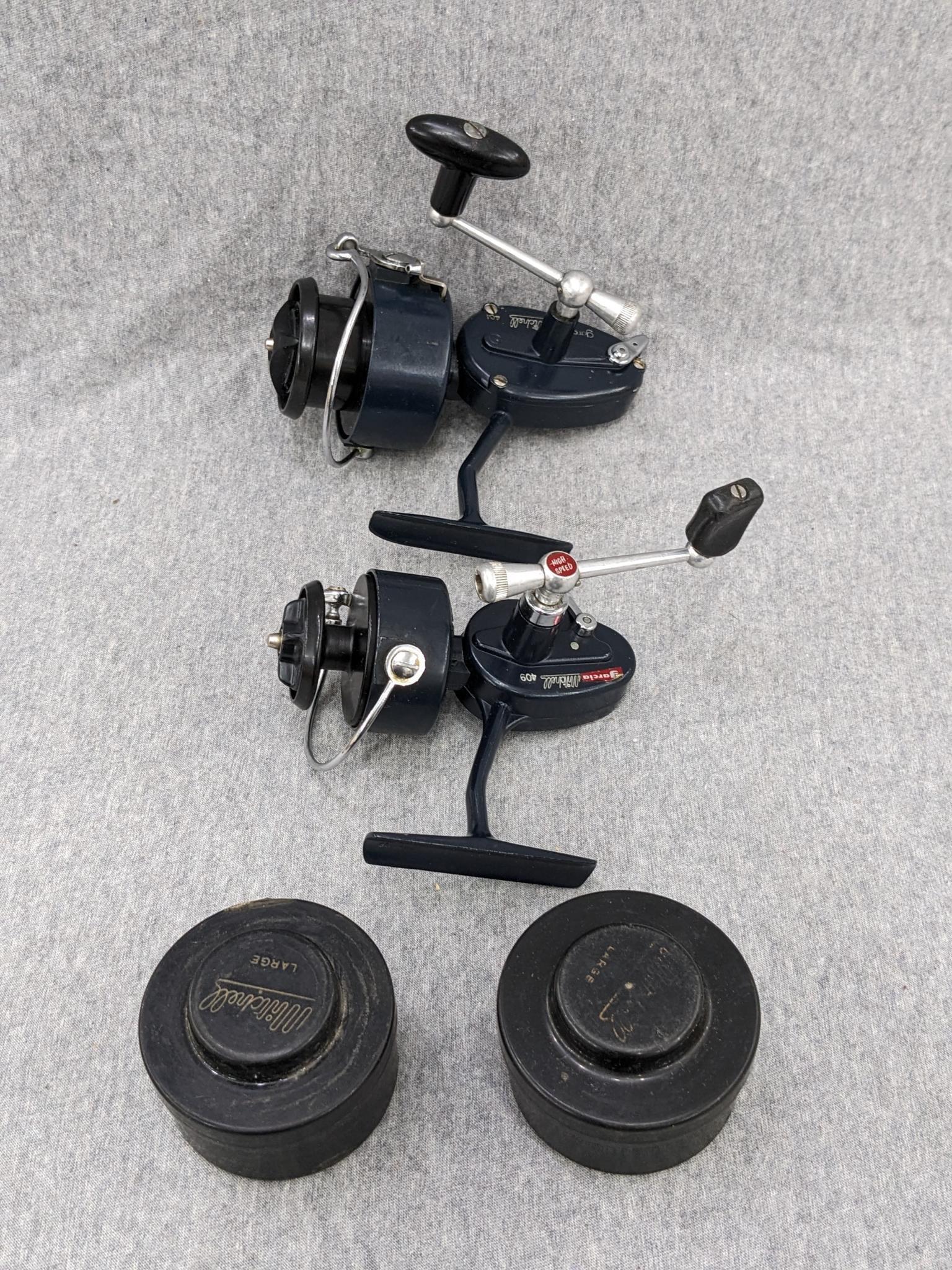 Sold at Auction: 2- VINTAGE MITCHELL 300 SPINNING REELS