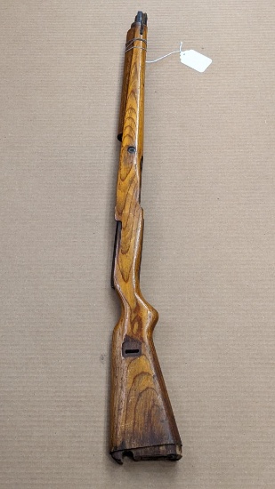 Military Army rifle stock is 37" long.