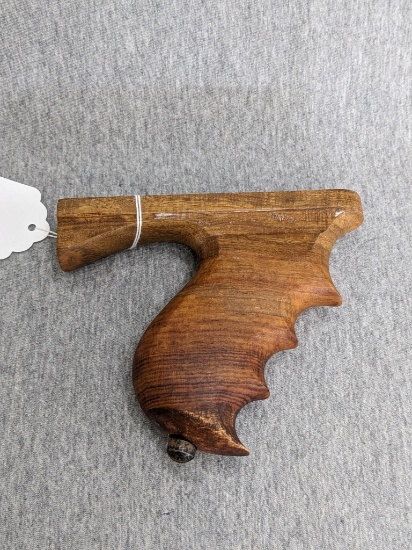 Front pistol grip for Thompson or similar rifle.