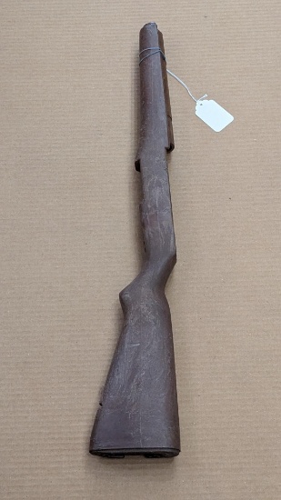 Synthetic M1 Garand rifle stock is 29-1/2" long. Moderate dings and marks, includes top heat shield