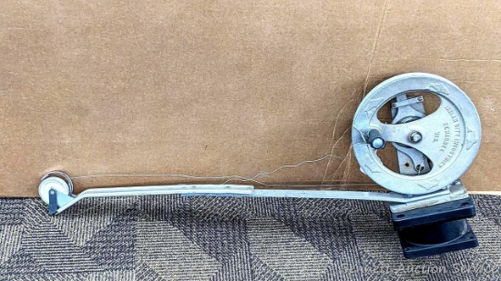 Indian City Industries fishing downrigger was made in Kewaunee Wis. In good condition, about 3'