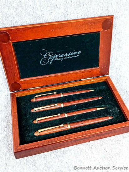 Vintage Expressive Writing Instruments Pen and Pencil set. May require pen ink refills. The