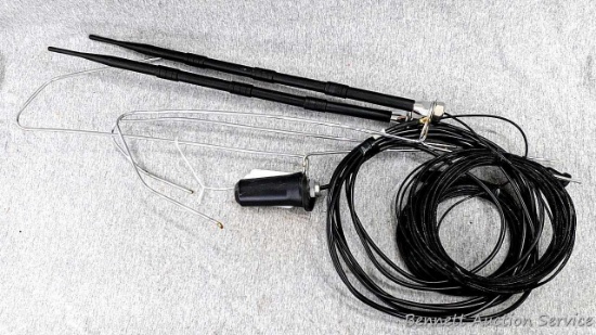 Spy Point long range cellular trail camera antenna is Model CA-01. Comes with two 18" antennas and