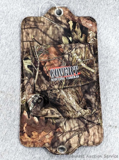 Covert Scouting Cameras game camera solar charging panel is in good condition and measures about