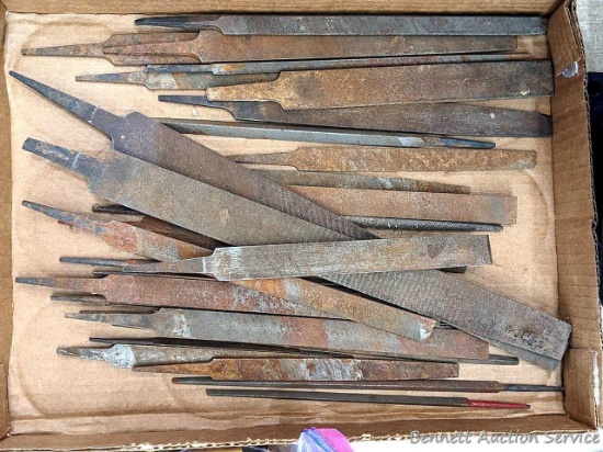 Files up to 15" long overall. Brands incl Johnson, Nicholson, other.