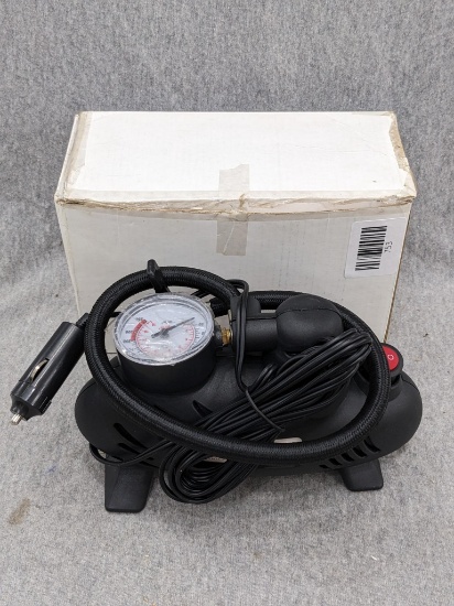 Global GeoSonic Mini Air Compressor, Box has model no 68P7 but is box original? Powered by cigarette