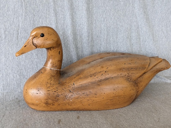 Vintage goose decoration, measures 22" long. Kinda cool!