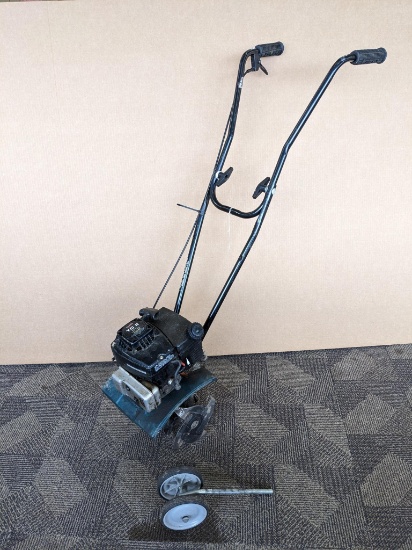 Murray 2hp 10" Ultra garden roto tiller, with Tecumseh TC II engine. Tank is dry but engine has