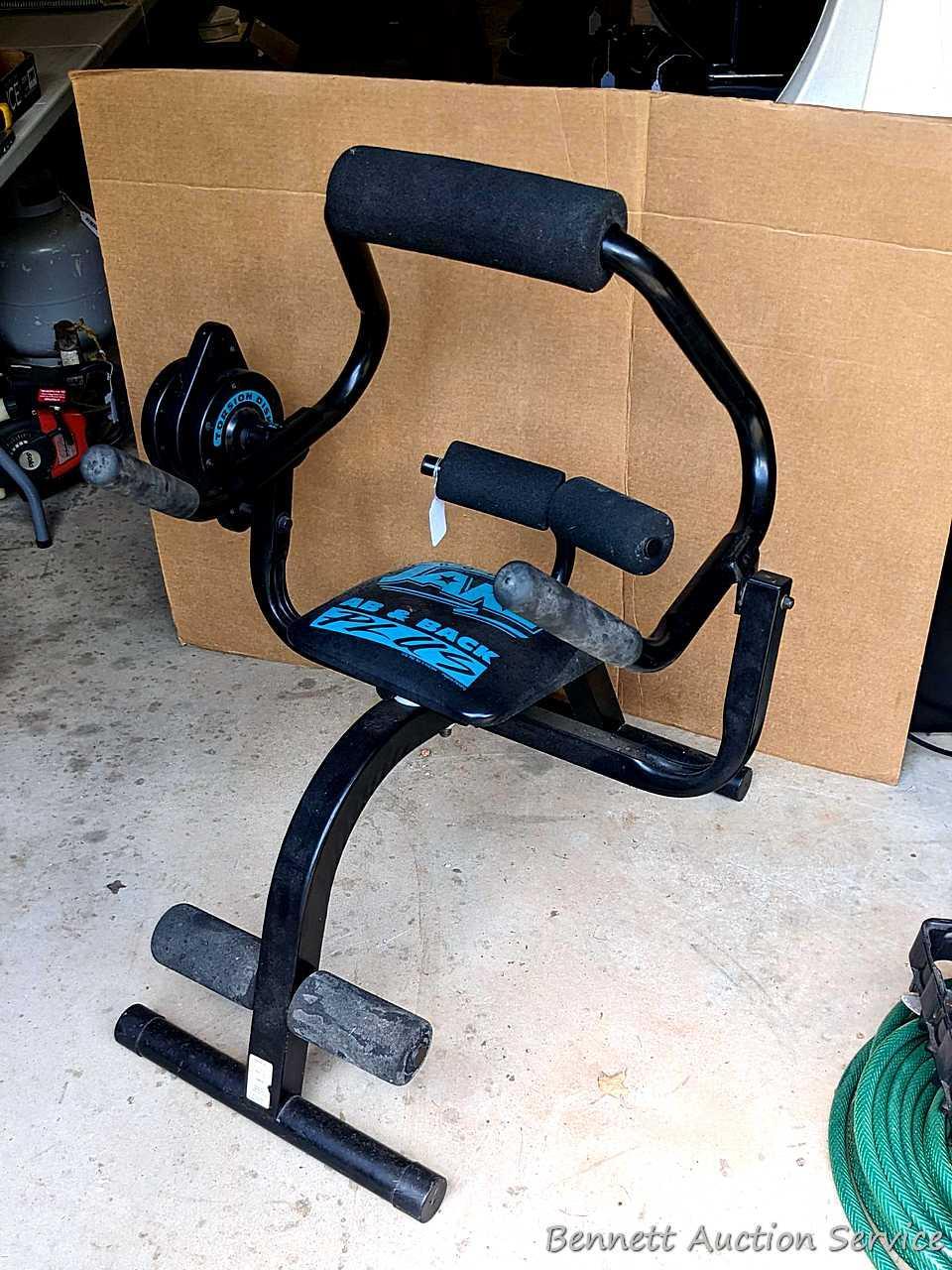 Body by Jake Ab Back Plus workout machine Proxibid