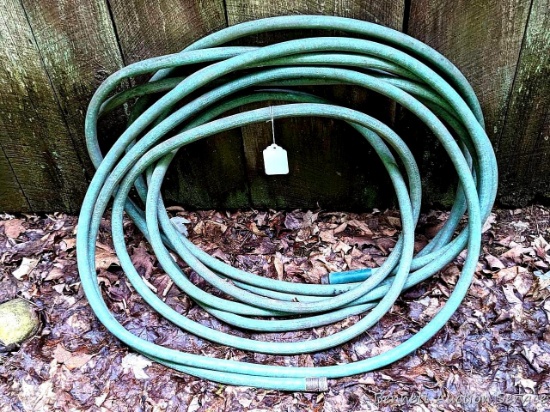Length of garden hose.
