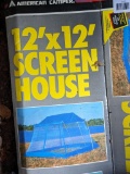 12' x 12' screen house with original box.
