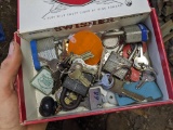 Keys and padlocks, unsure if any mate.