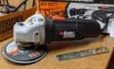 Black and Decker small angle grinder, runs and cord is good, comes with handle and box