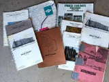Plat books including Price (1987, 89, 95 & 2005), Iron, Ashland (1965), Rusk, Oneida (1996) and 1996