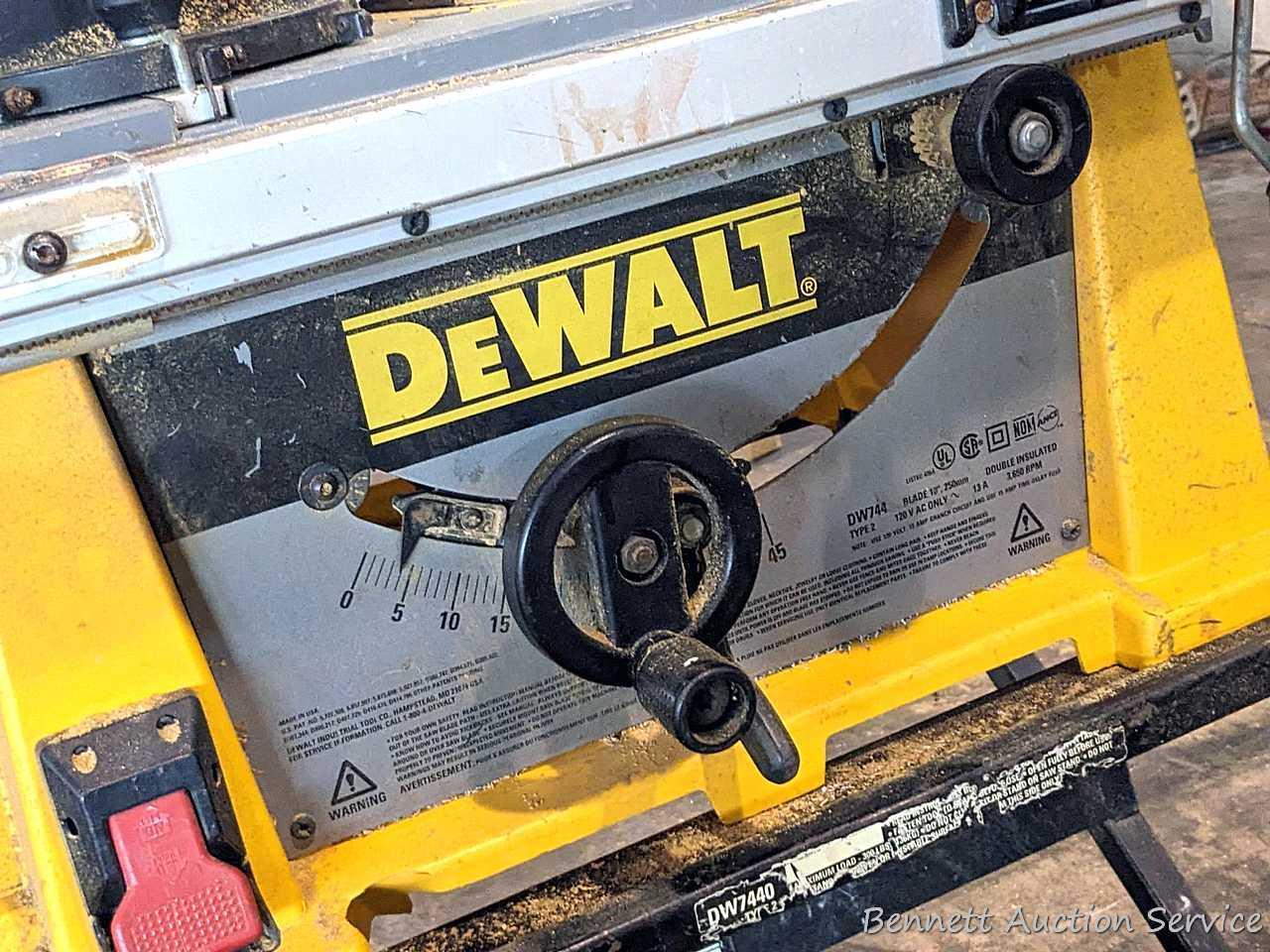 Dewalt Table Saw Dw744 Manual