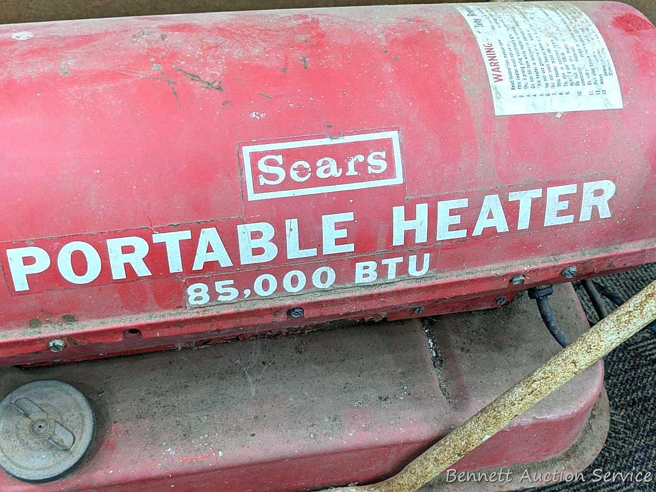 Auctions Sears Portable Kerosene Heater Space Heater Old Sears