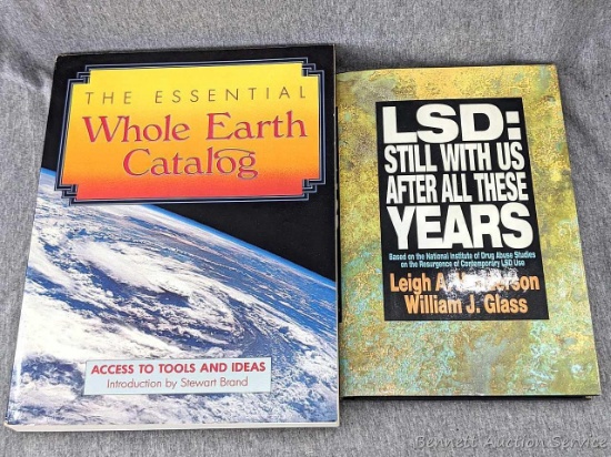 "LSD: Still With Us After All These Years" ; "The Essential Whole Earth Catalog" books to add to