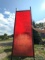 Decorative panel is approx. 8' x 26