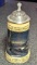 Terry Redlin 'Evening with Friends' stoneware beer stein stands 8-1/4