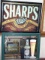 Miller Sharp's beer mirror and Guinness Gold mirror. Both about 2' x a little over 1-1/2' and in