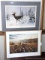Two deer prints incl 
