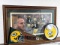 Nicely framed and matted, signed and numbered Green Bay Packers Brett Favre print by Andrew Goralski