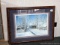 Nicely framed and matted, signed and numbered print by Philly Philbeck is about 40