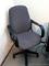 Nice rolling office chair is in good condition.