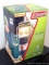 New in box Coleman Deluxe PerfectFlow lantern with carry case in original box.